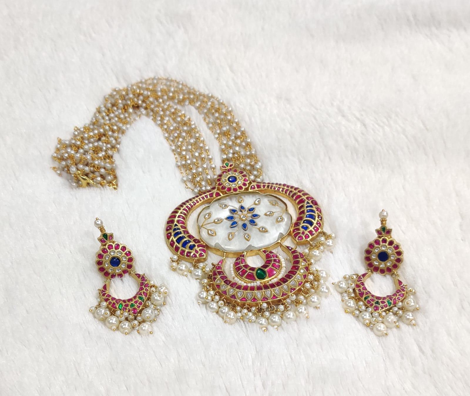 Antique Polki Kundan Necklace